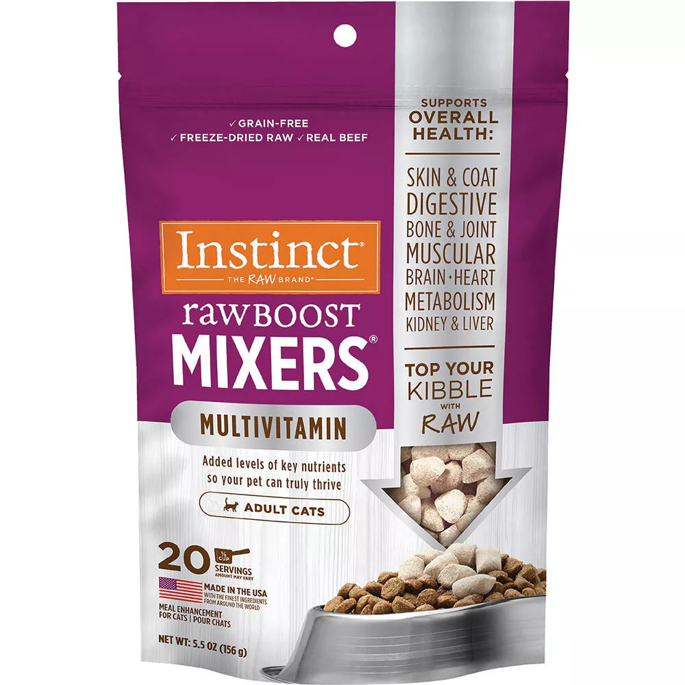 Instinct Raw Boost Mixers - Multivitamin for Cats- Beef