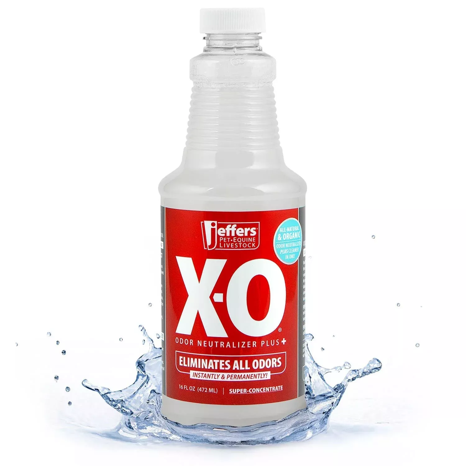 Jeffers X-O Pet Odor Neutralizer Plus + Cleaner Concentrate