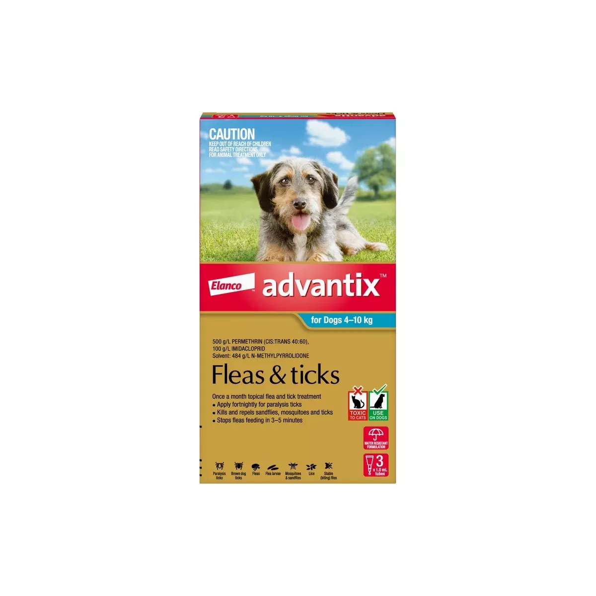 K9 Advantix For Dogs 8.9-21lbs (4-10kg)