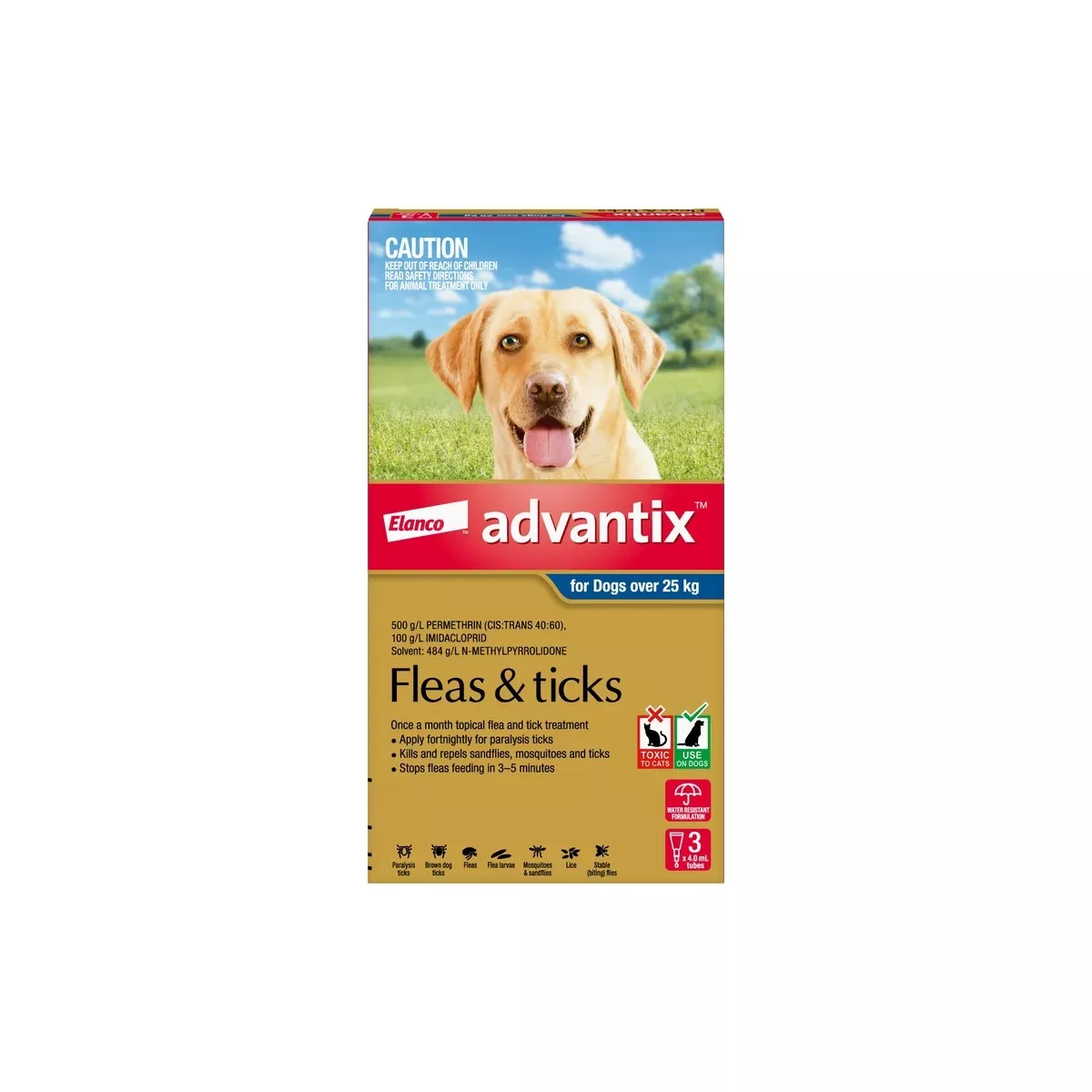 K9 Advantix For Dogs Over 121 lbs (25kg up)