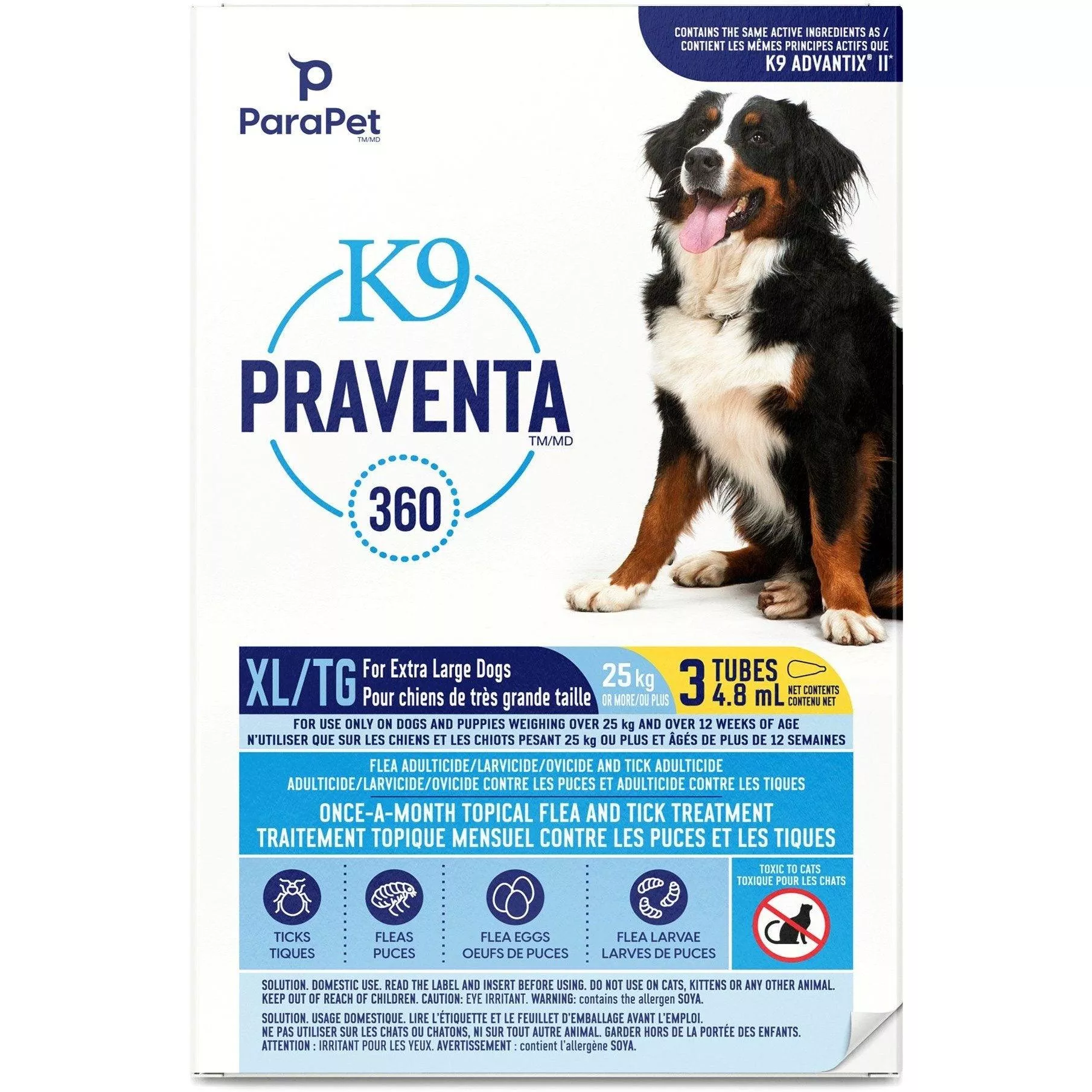 K9 Praventa 360 X-Large Dogs 25 Kg & Over