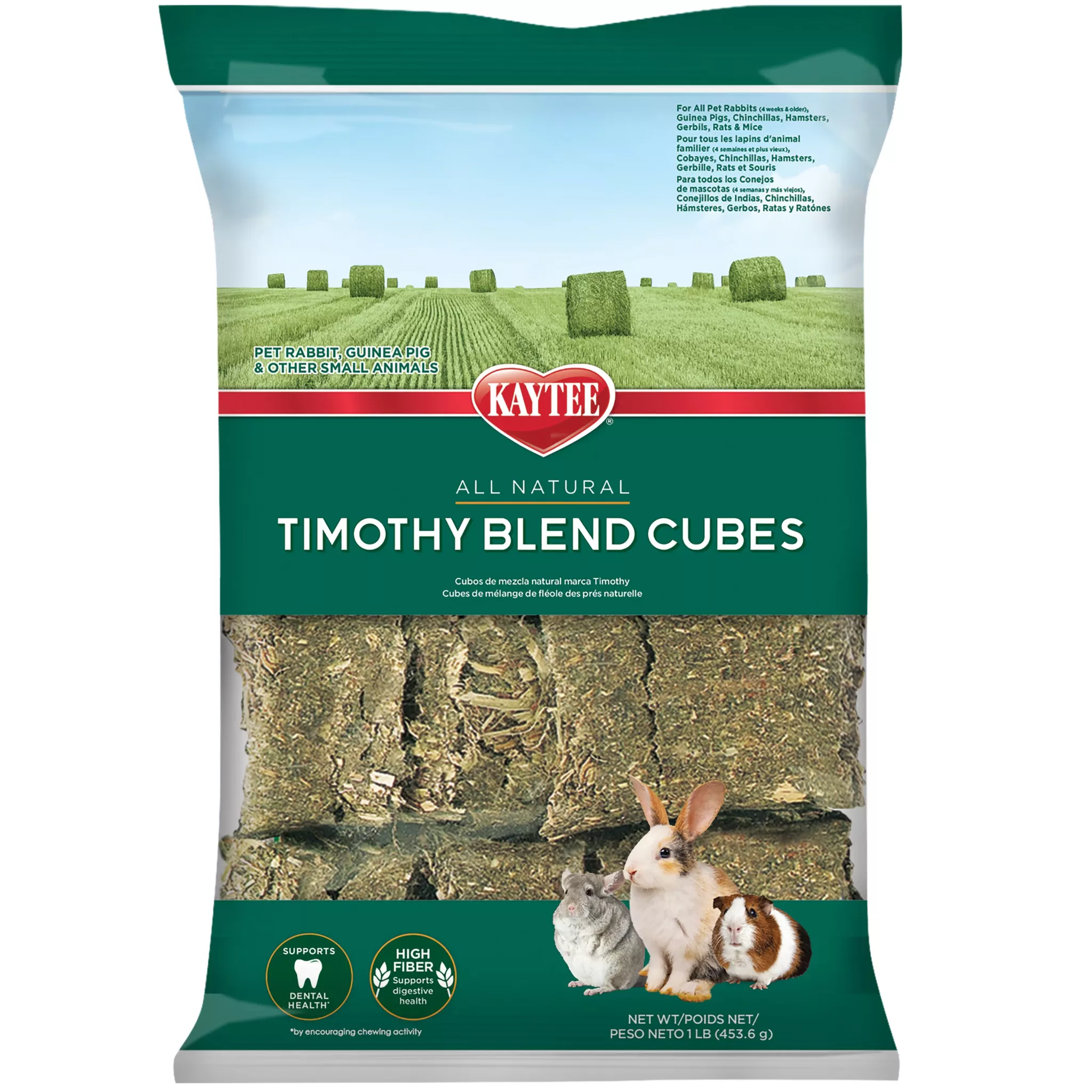Kaytee Alfalfa Hay Cubes 15Oz