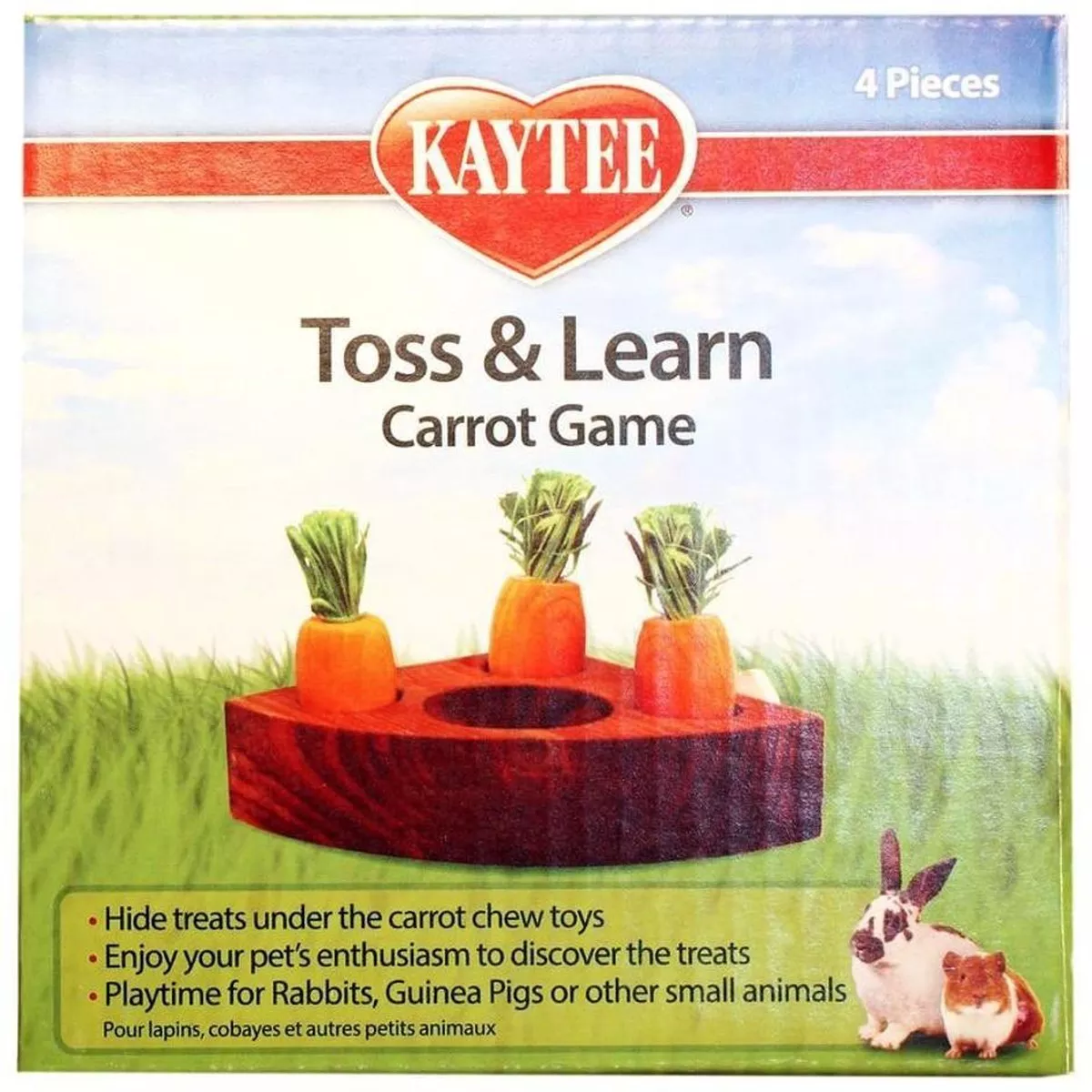 Kaytee Carrot Toss And Learn Game