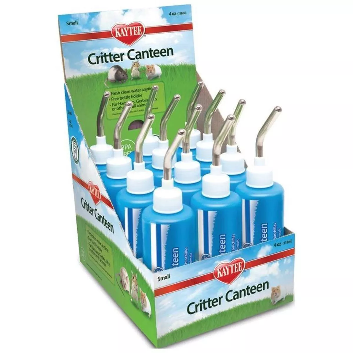 KAYTEE CRITTER CANTEEN DISPLAY 4 oz bottle