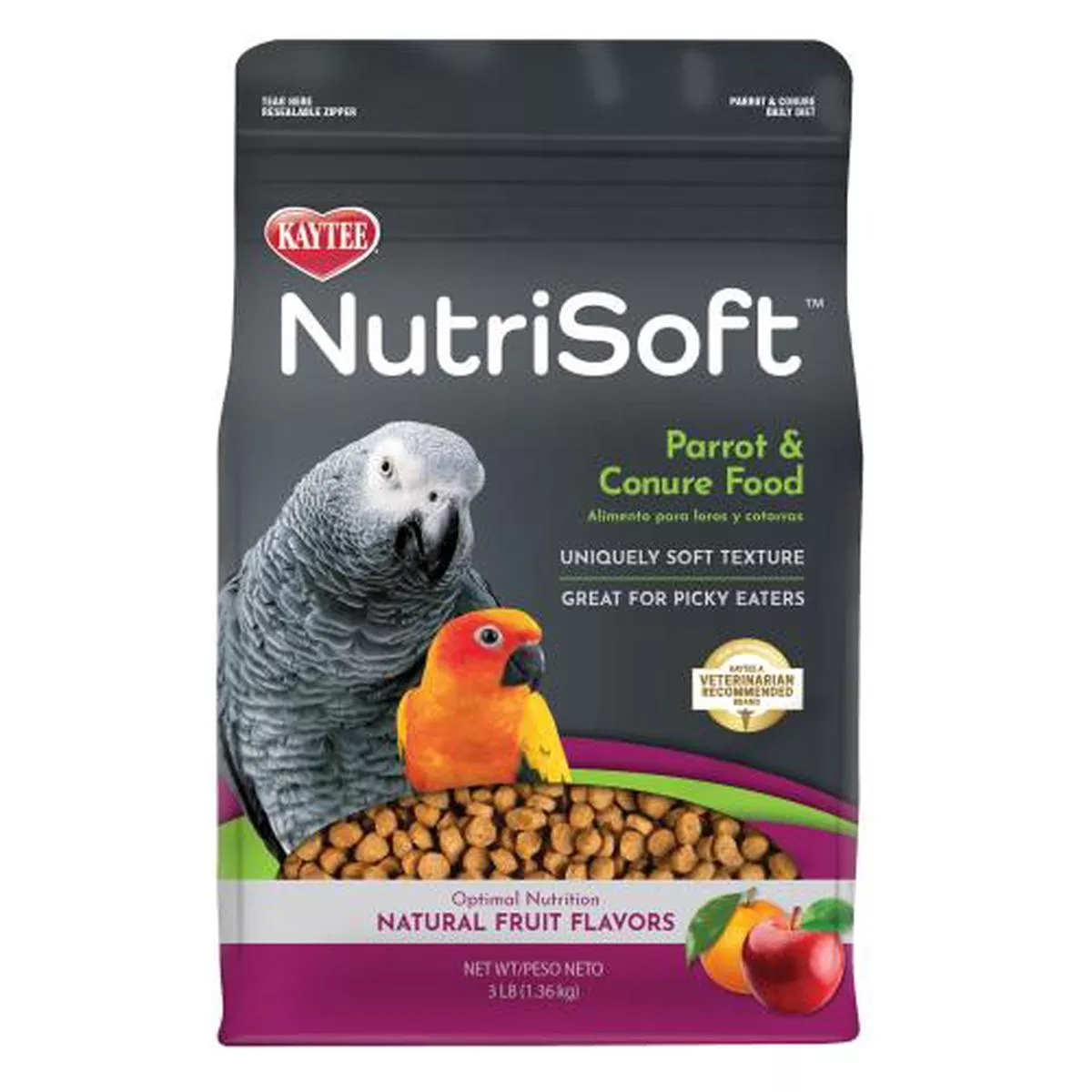Kaytee NutriSoft™ Parrot & Conure Food