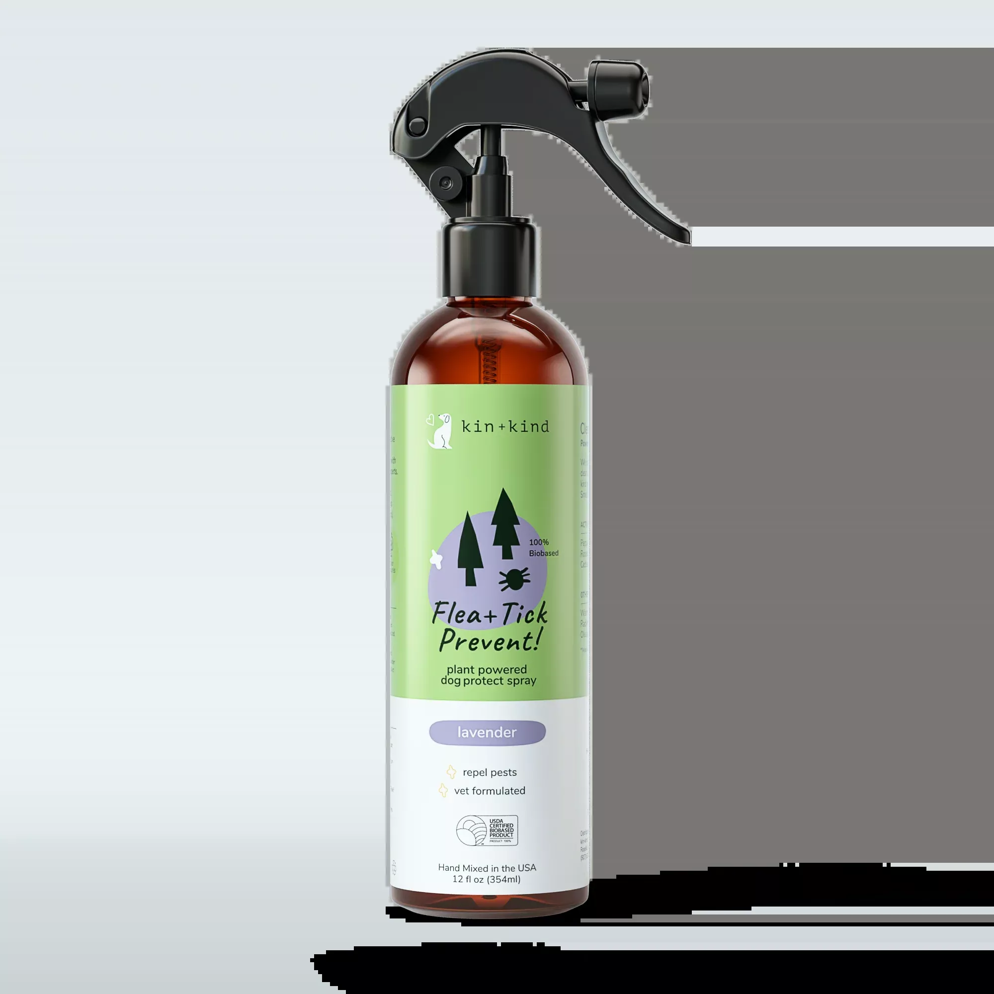 Kin+Kind Flea/Tick Repel Spray for Dogs Only | Lavender