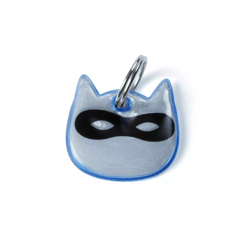 KITTYRAMA BLUE NINJA CAT CHARM Reflective Safe High Visibility