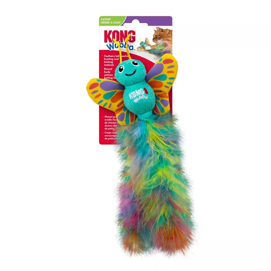Kong Cat Toy Wubba Butterfly