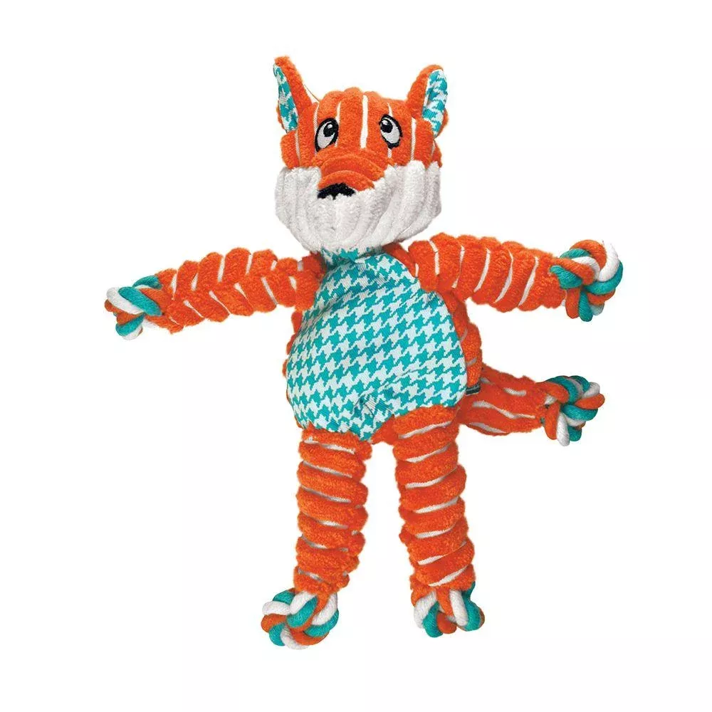 Kong Floppy Knots Fox Large Dog Toy