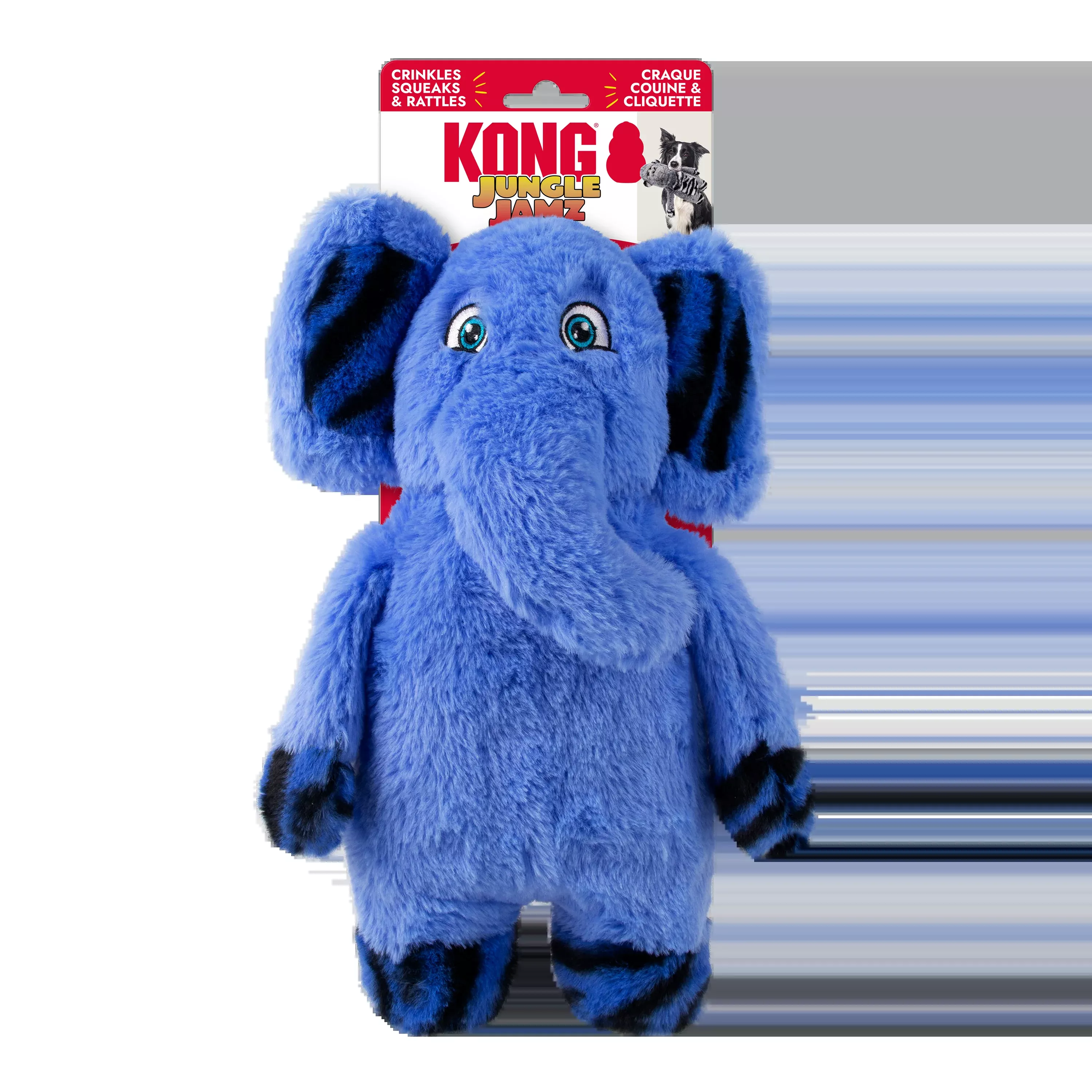 Kong Jungle Jamz Elephant Dog Toy