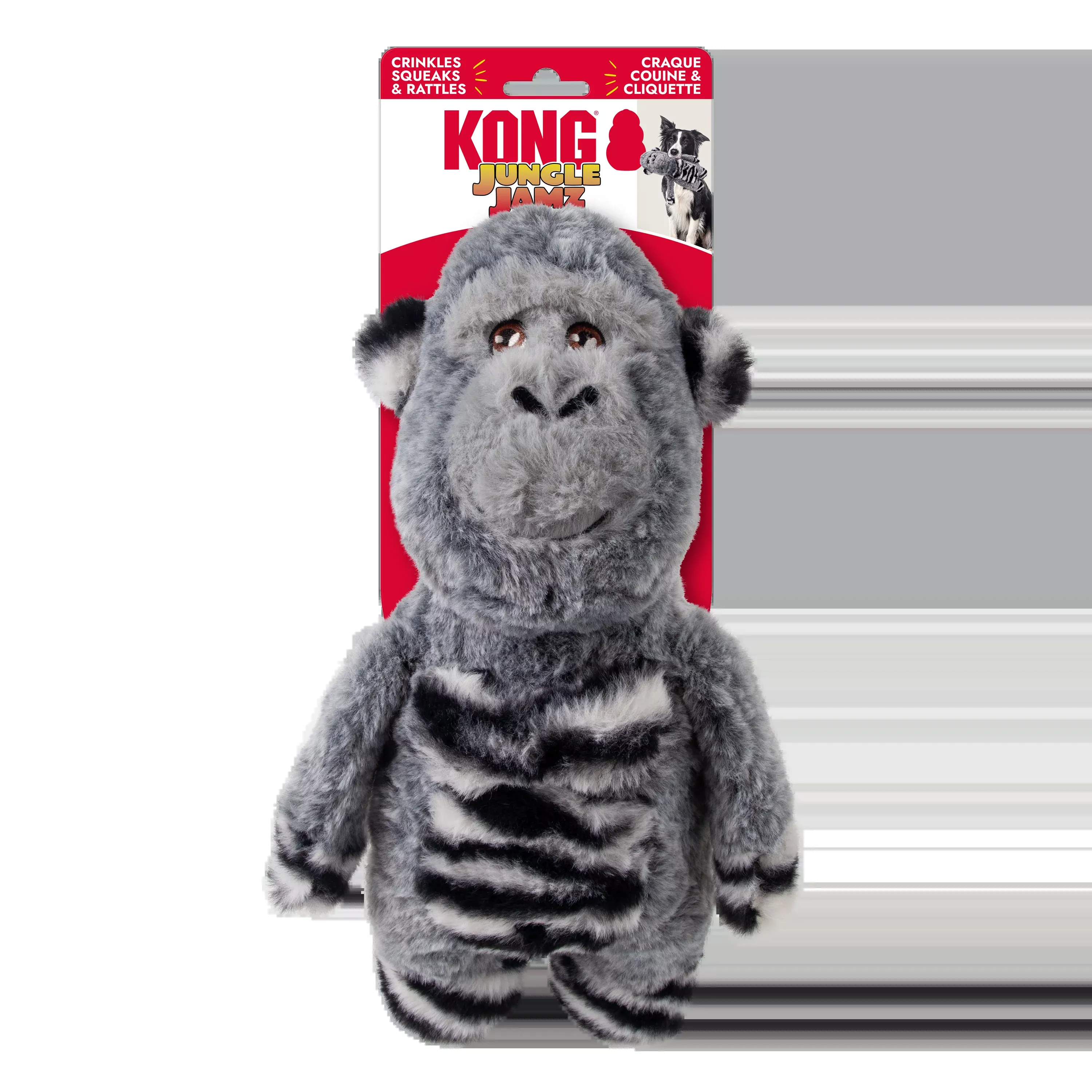 Kong Jungle Jamz Gorilla Dog Toy