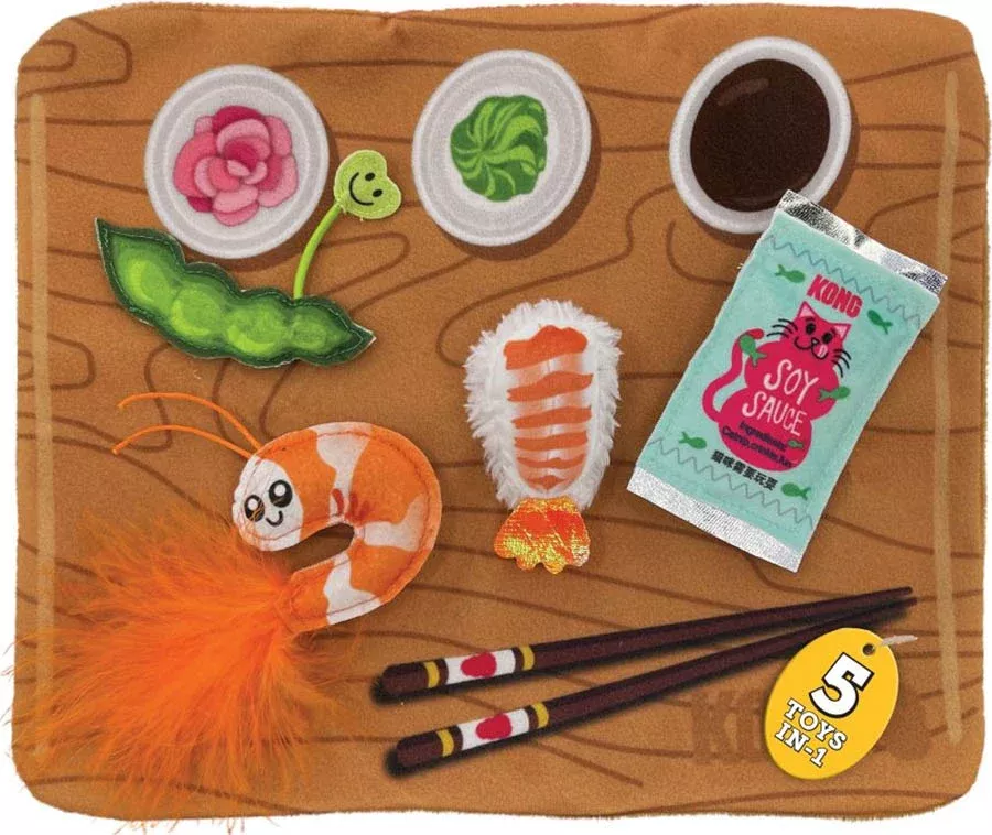 Kong Pull-A-Partz Sushi