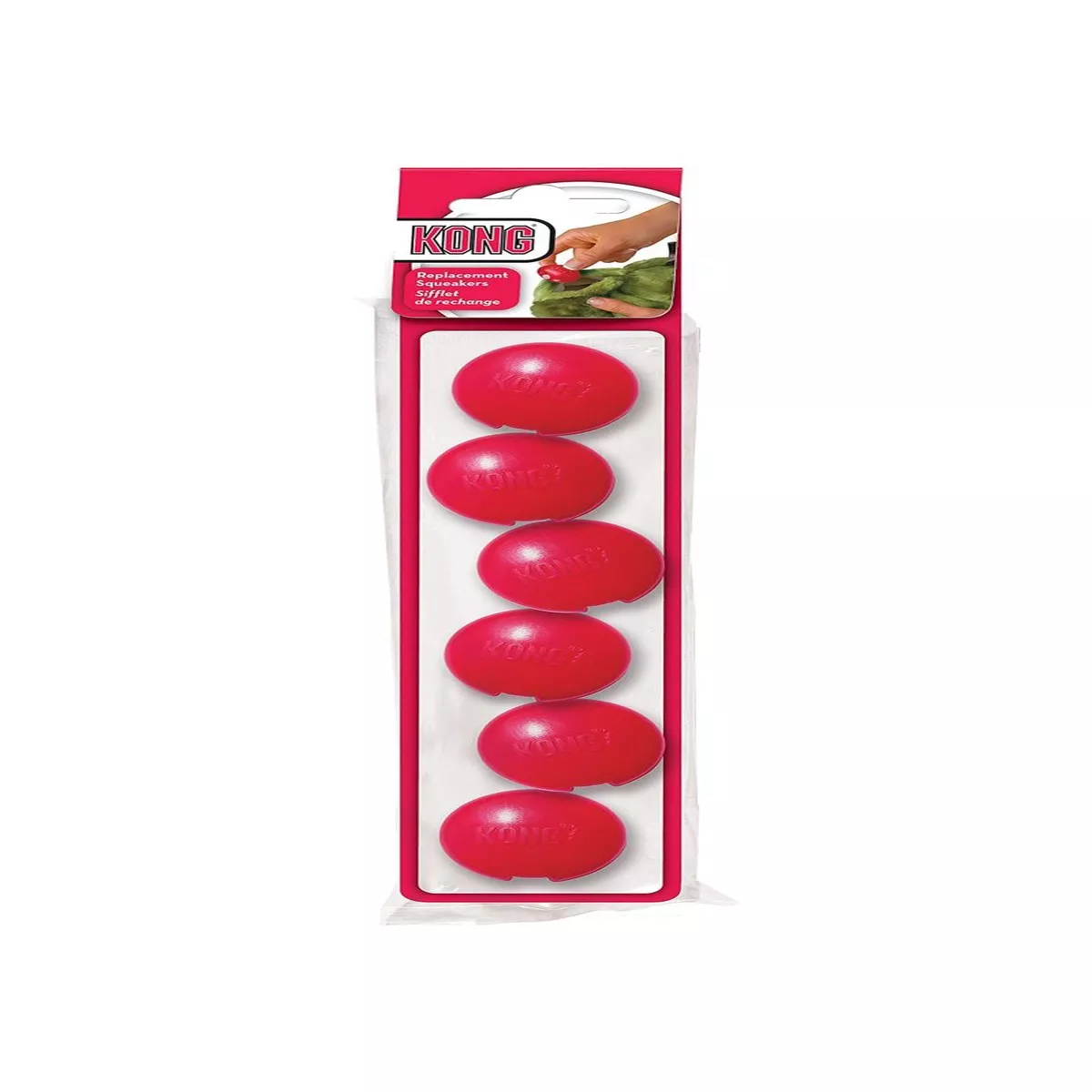 KONG Squeaker Refills Small 6 Pack