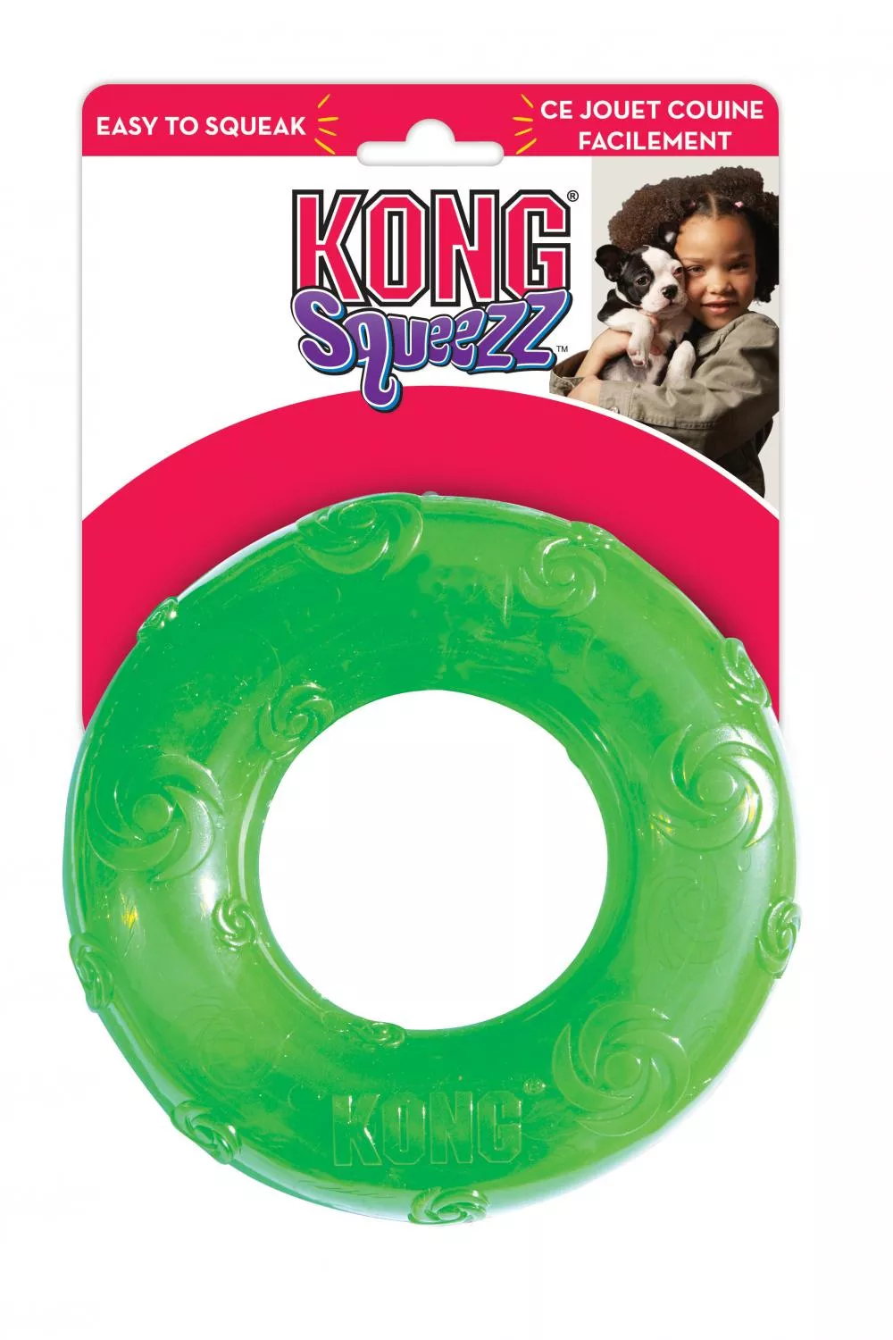 Kong Squeezz Ring Lg