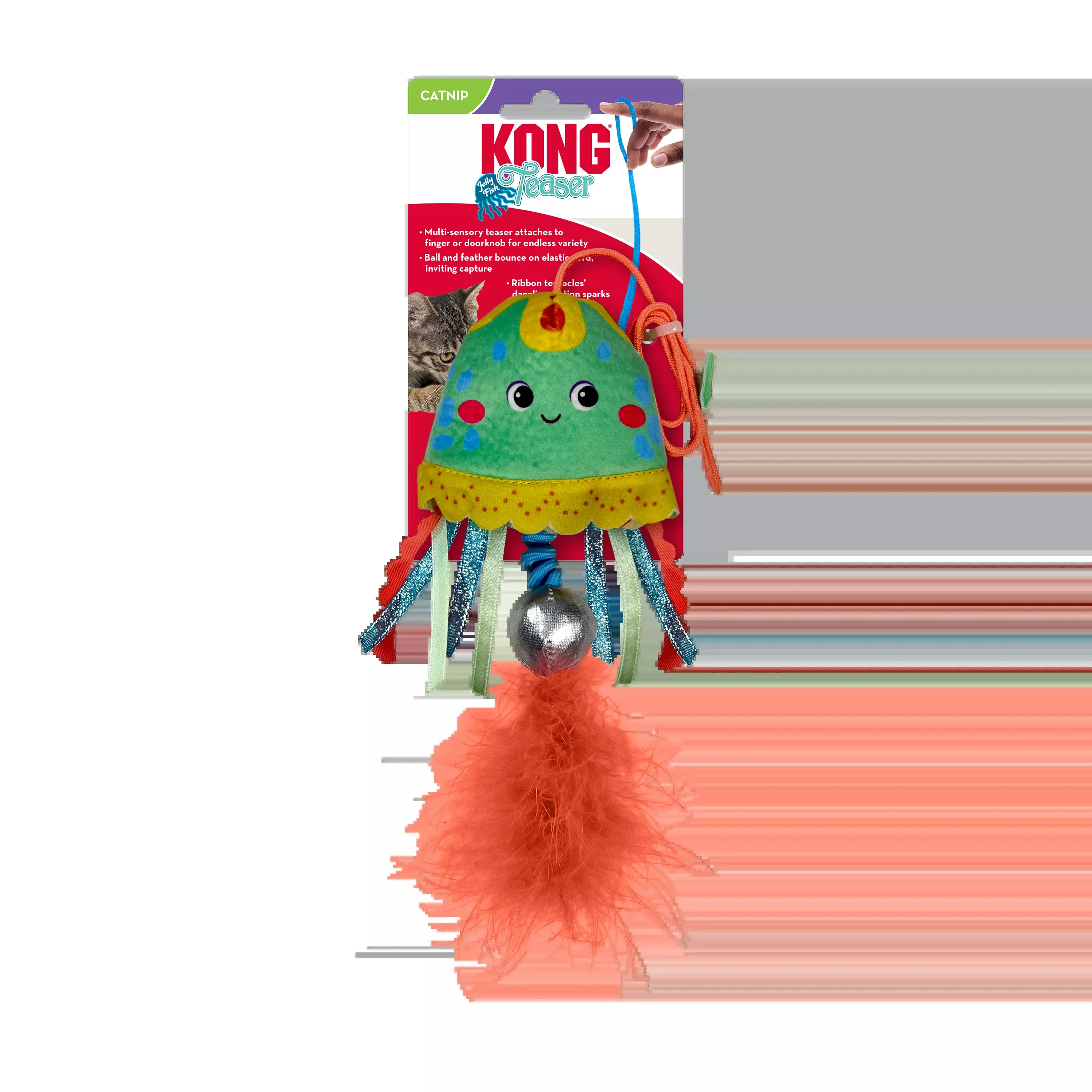 Kong Teaser Jellyfish Cat Toy