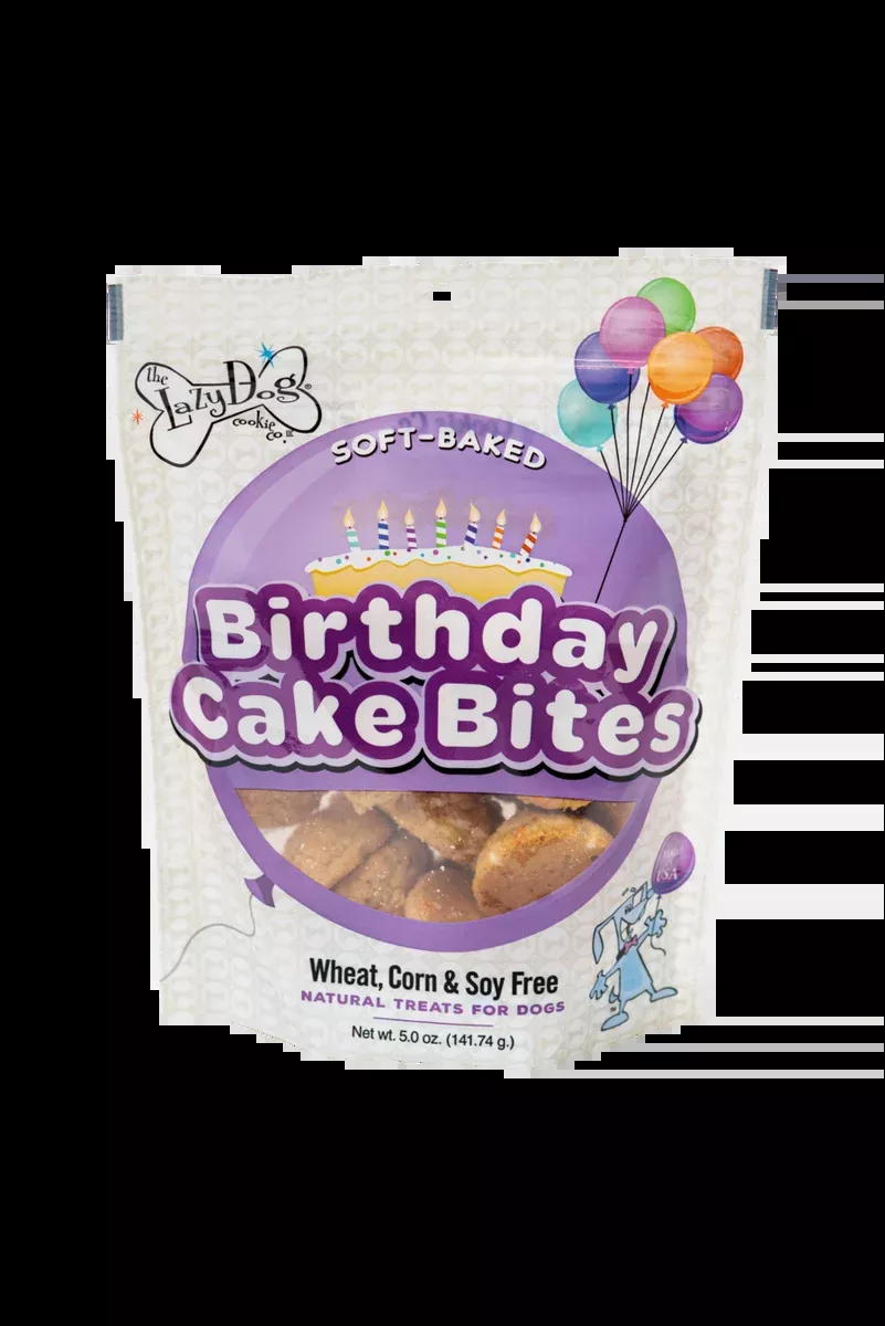 The Lazy Dog Birthday Cake Bites