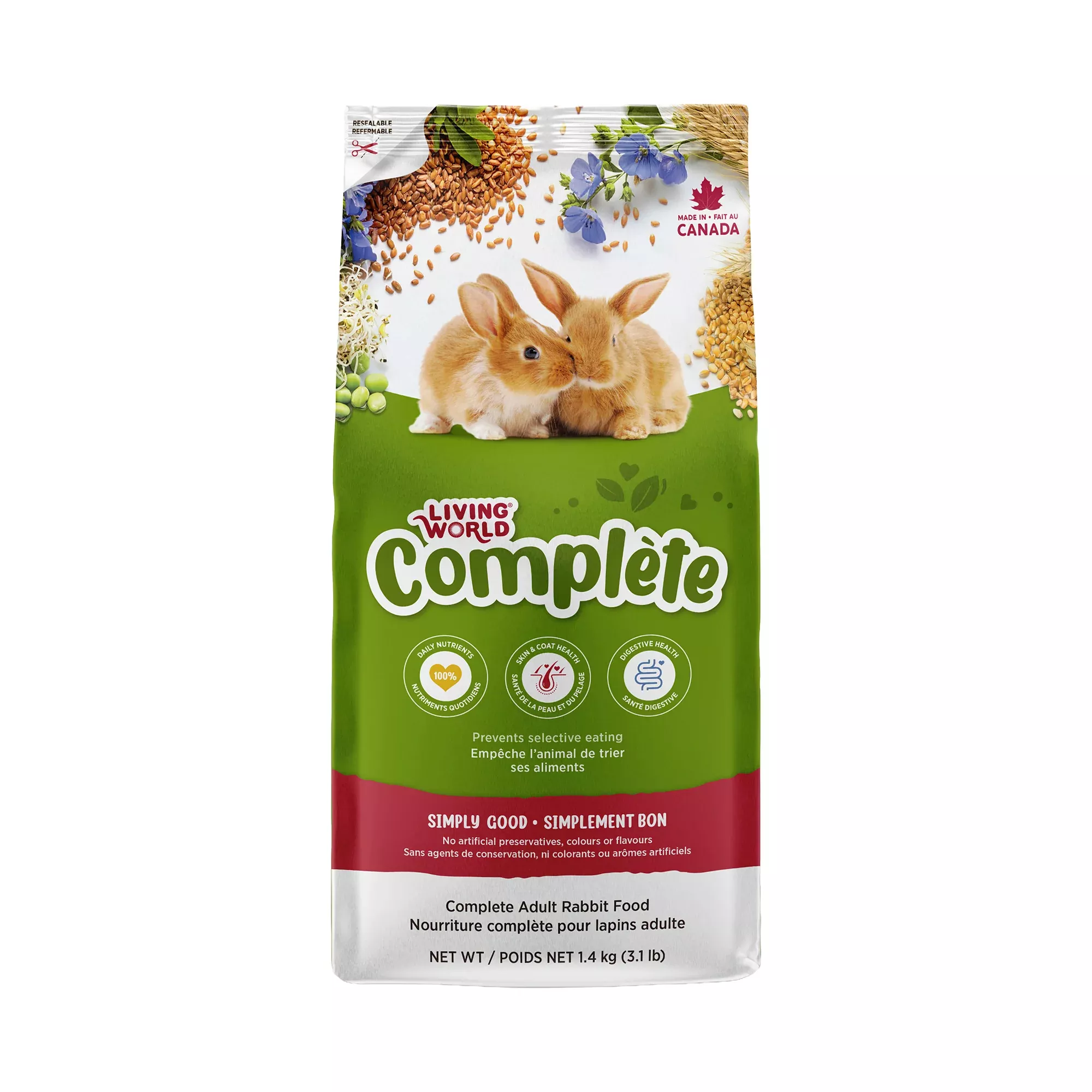 Living World Extrusion Diet For Rabbits