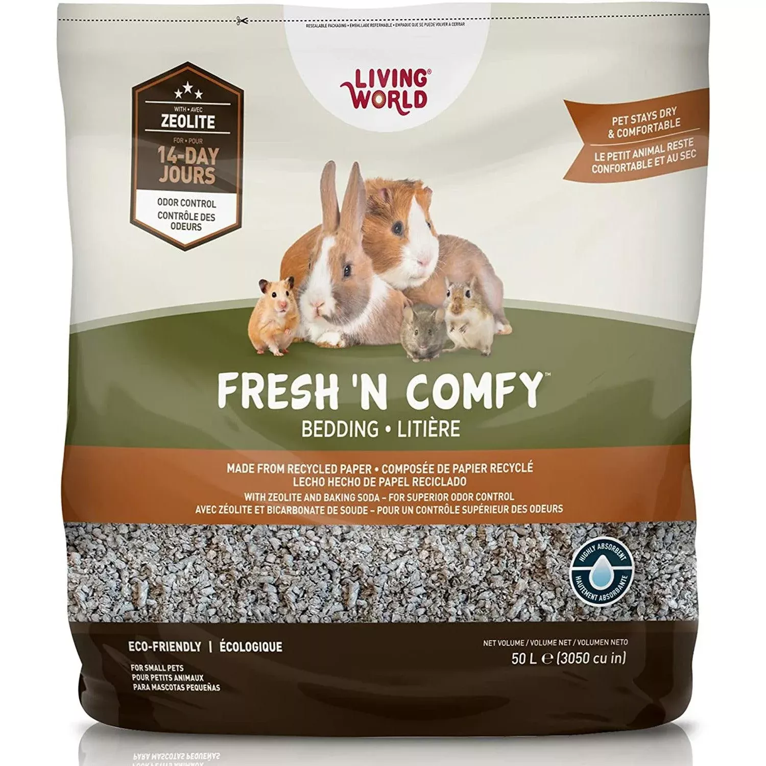 Living World Fresh 'N Comfy Bedding - Tan