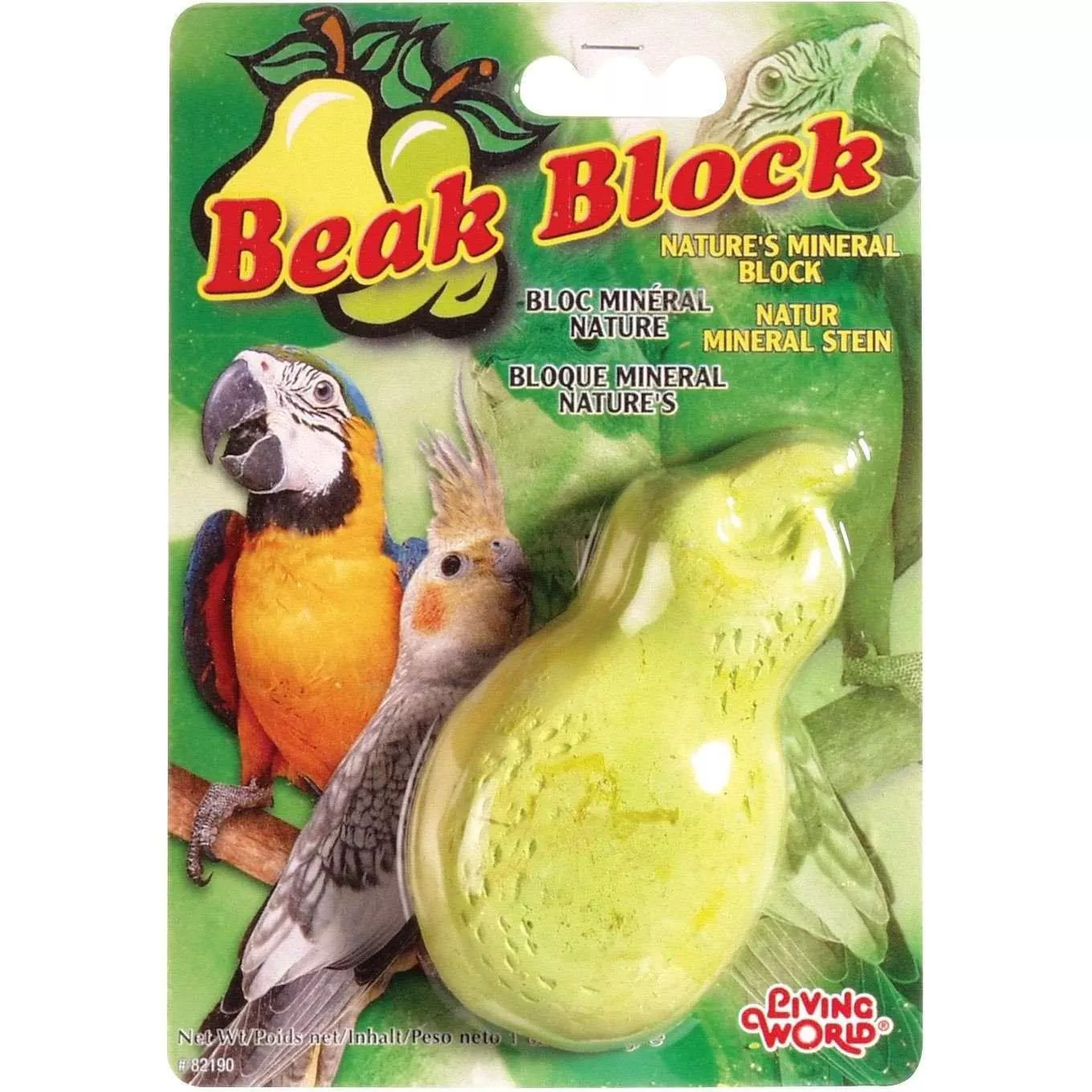 Living World Mineral Block Pear