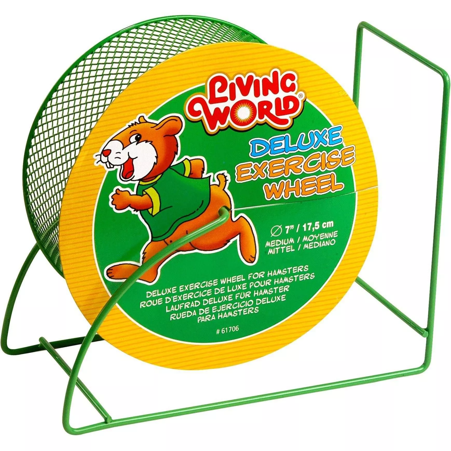 Living World Wire Mesh Hamster Wheel