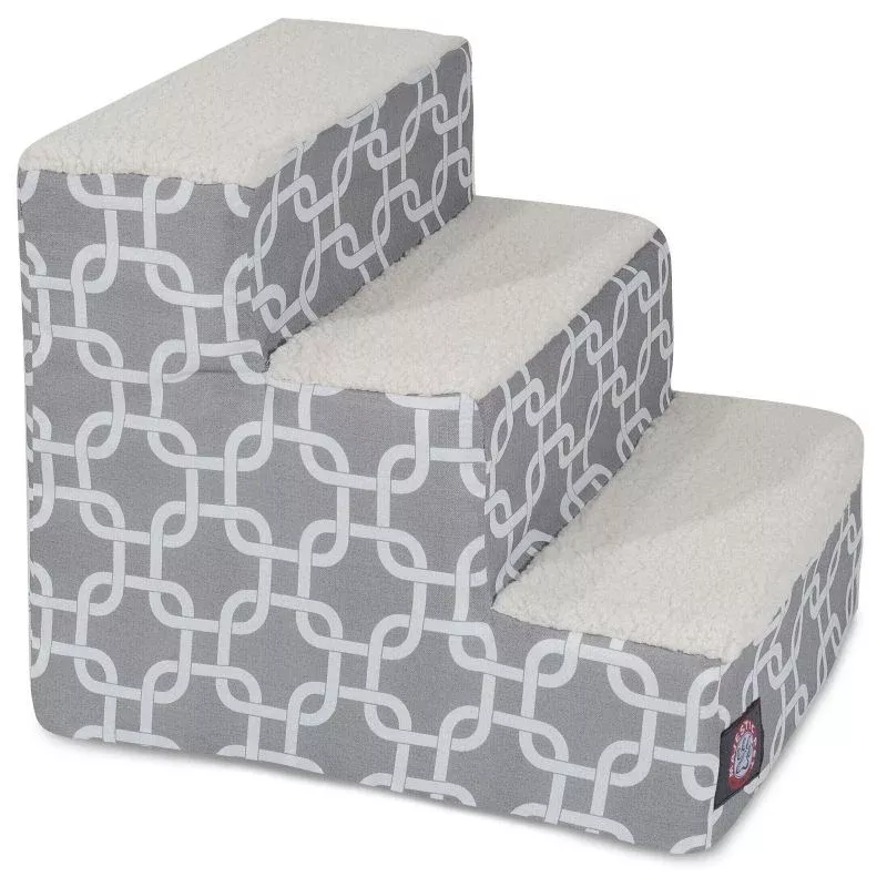 Majestic Pet Gray Links Pet Stairs