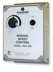 Manual Speed Control