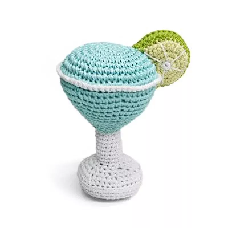 Margaritas Knit Squeaker Toy
