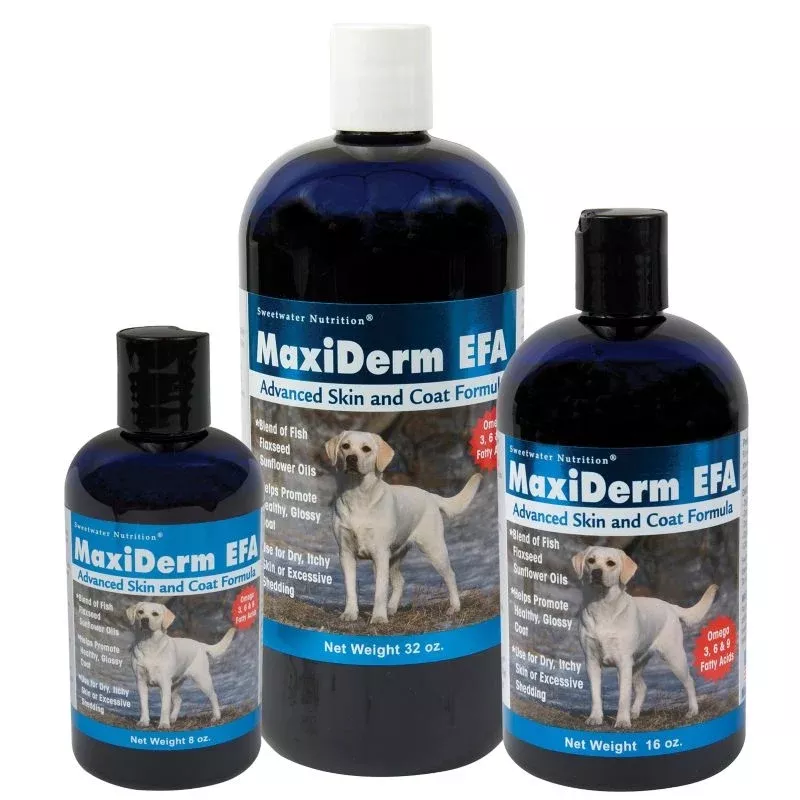 MaxiDerm EFA Liquid Skin and Coat Dog Formula