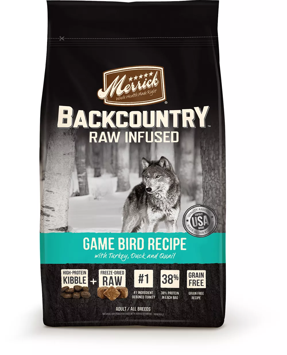 MERRICK BACKCOUNTRY GAME BIRD 12 lb.