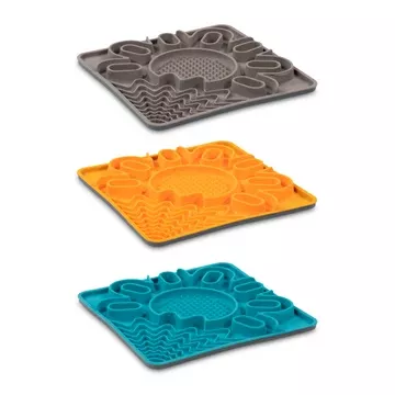 Messy Mutts Framed "Spill Resistant" Silicone Multi Surface Lick Mat 9.5"x9.5"