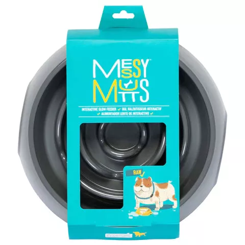 Messy Mutts Slow Feeder - Grey