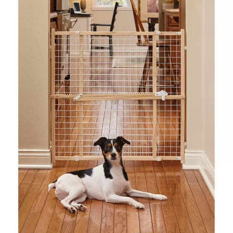 Midwest Expandable Wood Pet Gate