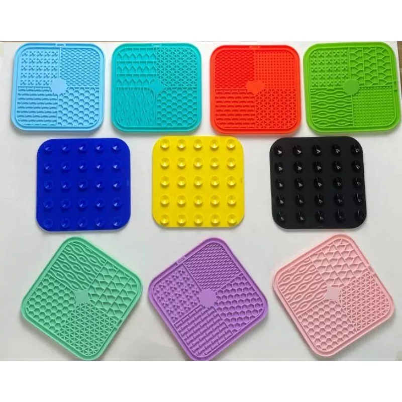 Mik Lick Pet Lick Mat Light Blue