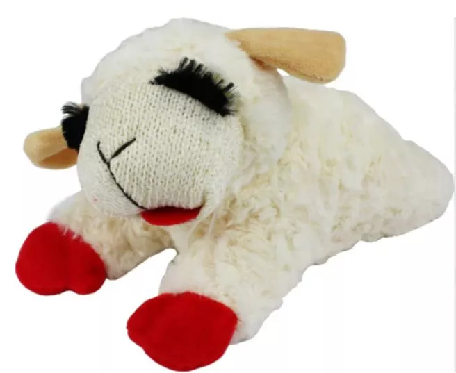MP MINI LAMB CHOP SQUEAK TOY 6"