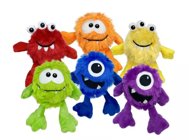 MP MINI PET PLUSH MONSTERS 5" ASSORTED