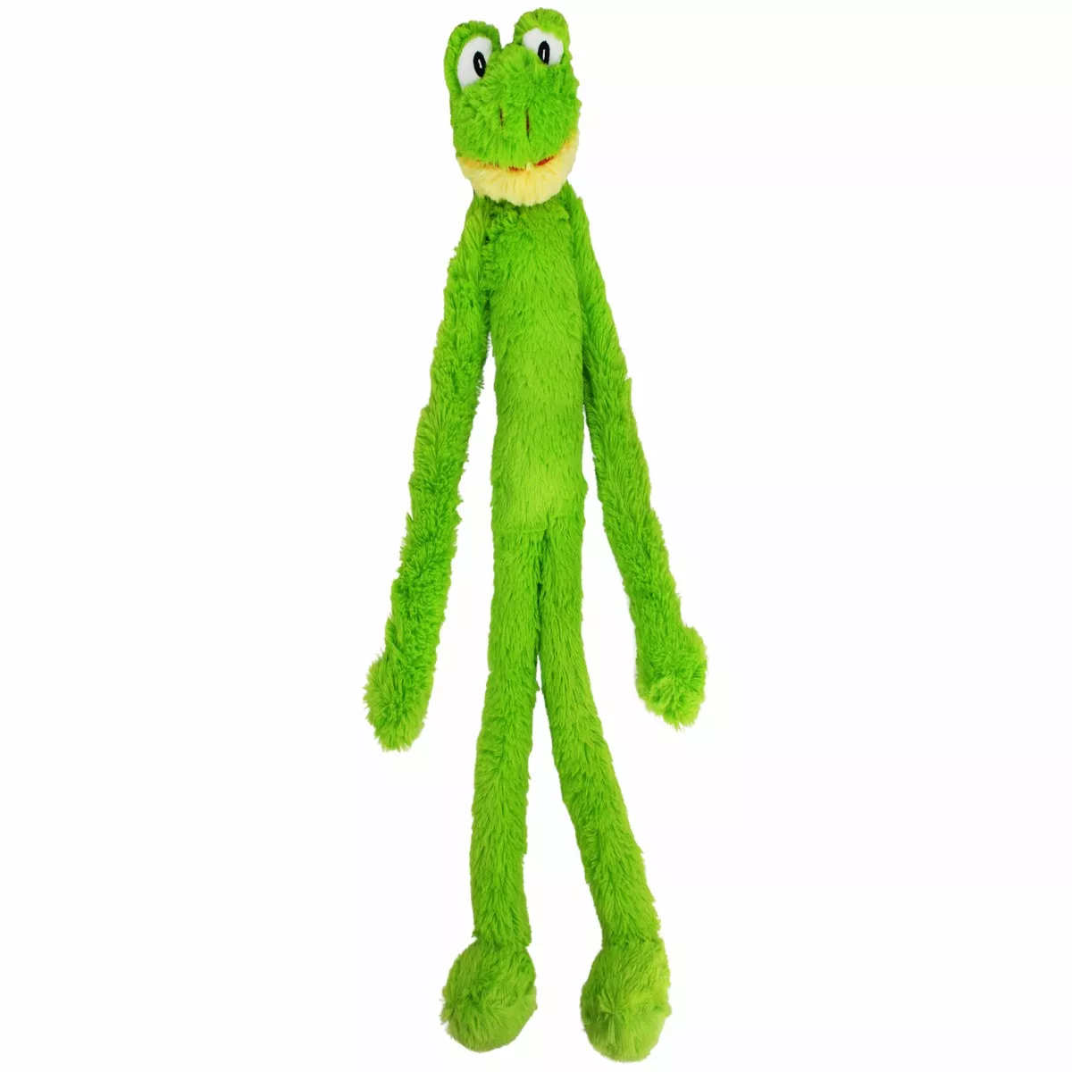 Multipet Swingin Slevins Frog Dog Toy