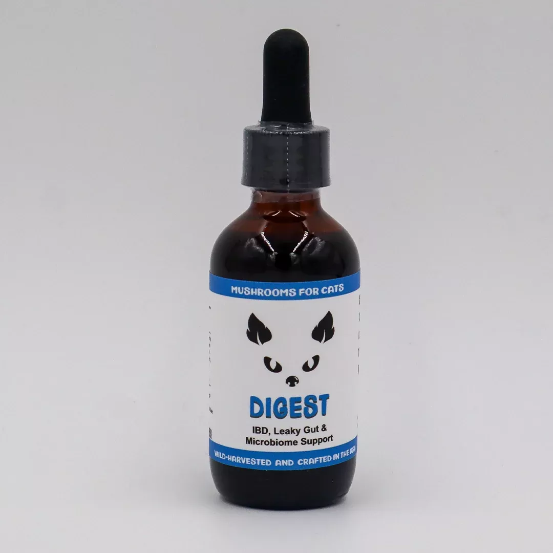 MycoCat | Digest- Mushroom Extract & Adaptogen Tincture