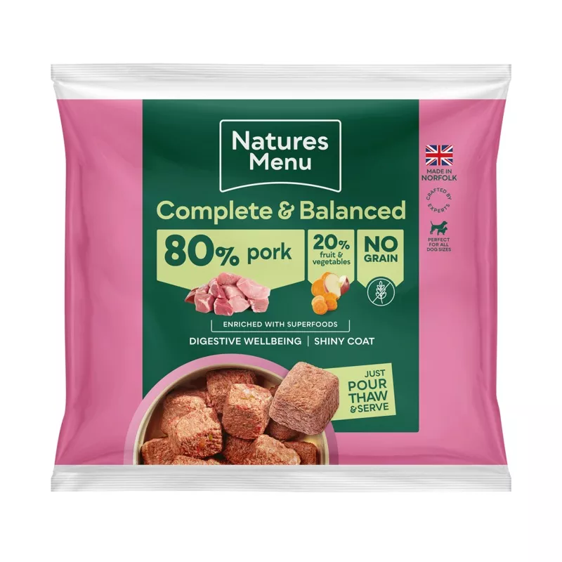 Natures Menu 80/20 Nuggets Pork 1kg