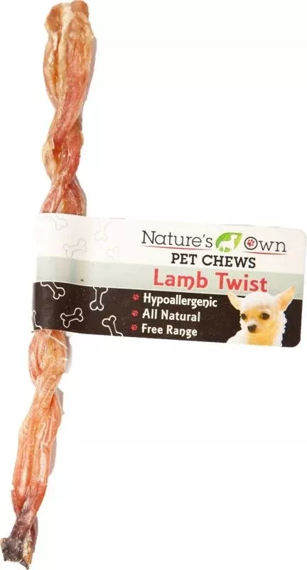 Natures Own Usa Lamb Twist Pizzle
