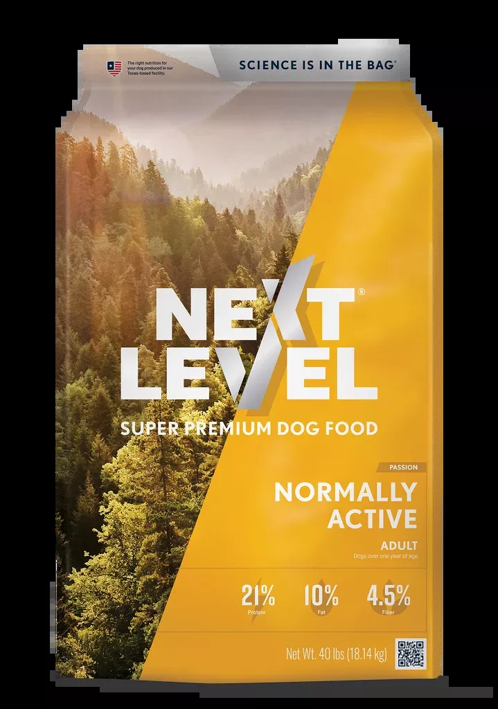 Next Level Super Premium Dog Food vNormally Active
