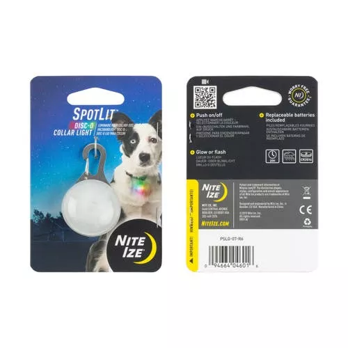Nite Ize SpotLit Collar Light Disco