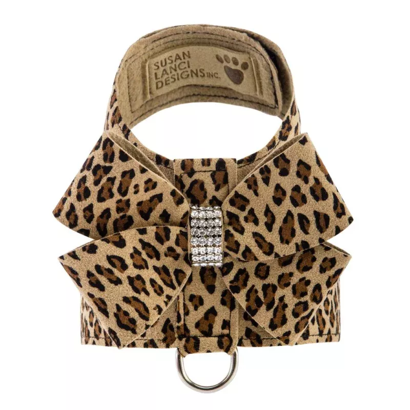 Nouveau Bow Tinkie Harness - Leopard