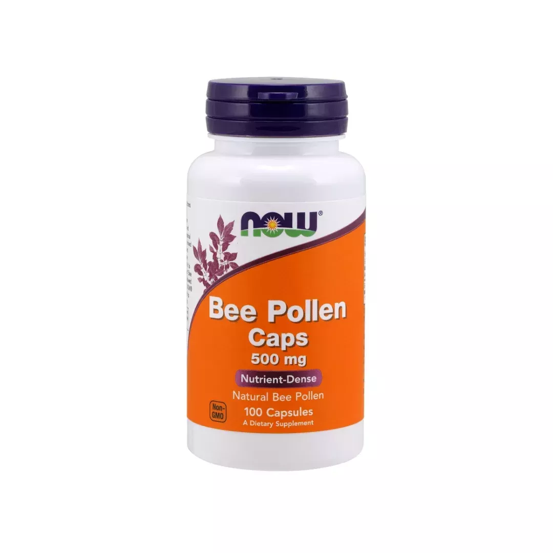 NOW | Bee Pollen - 500 mg Capsules