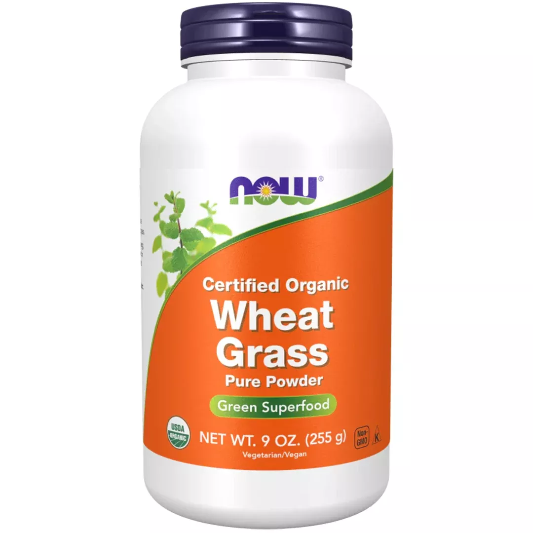 NOW | Organic Wheatgrass Powder, 9oz.