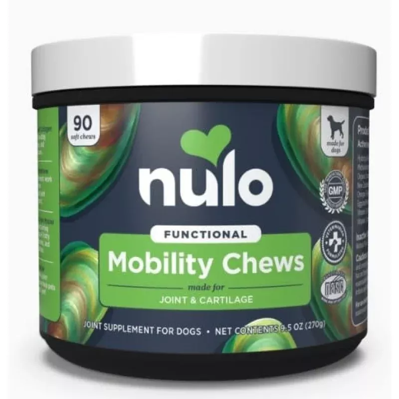 Nulo Mobility Joint & Cartilage Soft Chew Supplements For Dogs