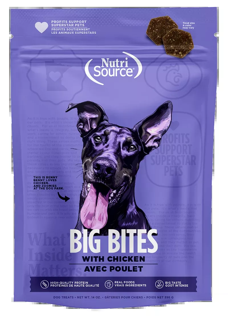 NutriSource Big Bites Chicken 14oz