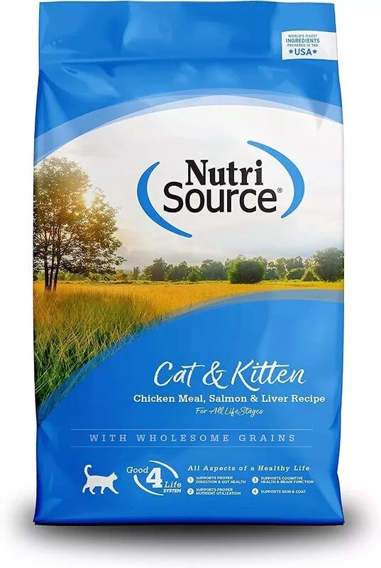 NutriSource Cat & Kitten Chicken, Salmon & Liver