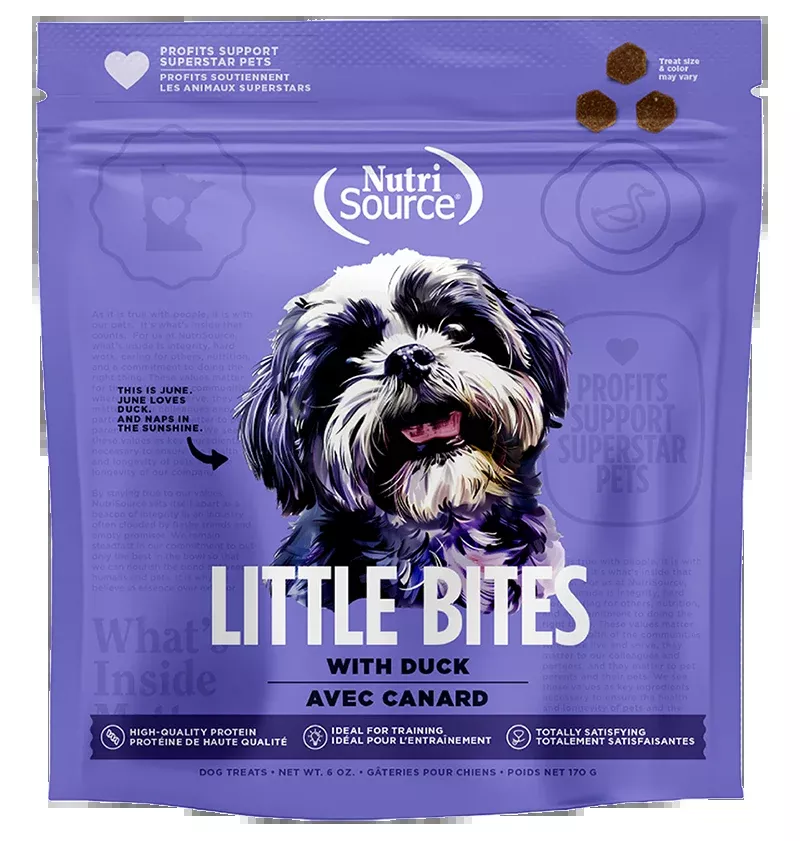 NutriSource Little Bites Duck 6oz