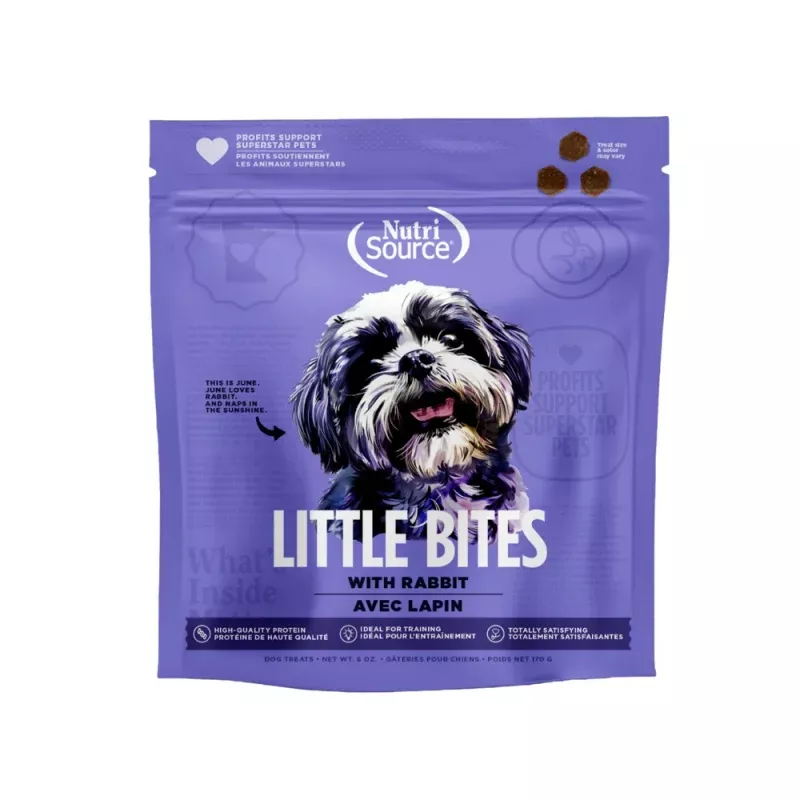 NutriSource Little Bites Rabbit Dog Treat