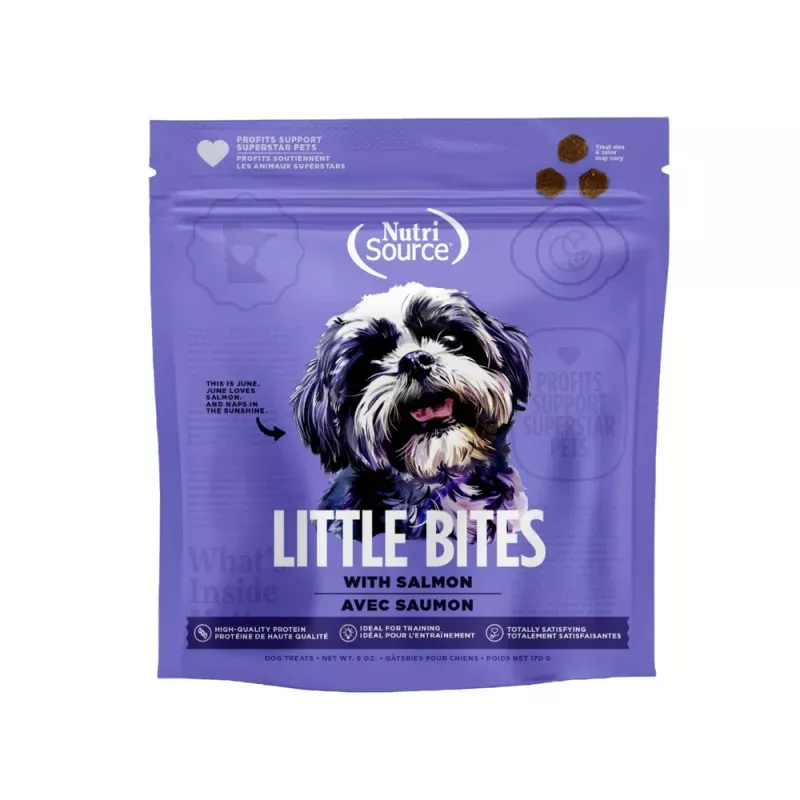 NutriSource Little Bites Salmon Dog Treat